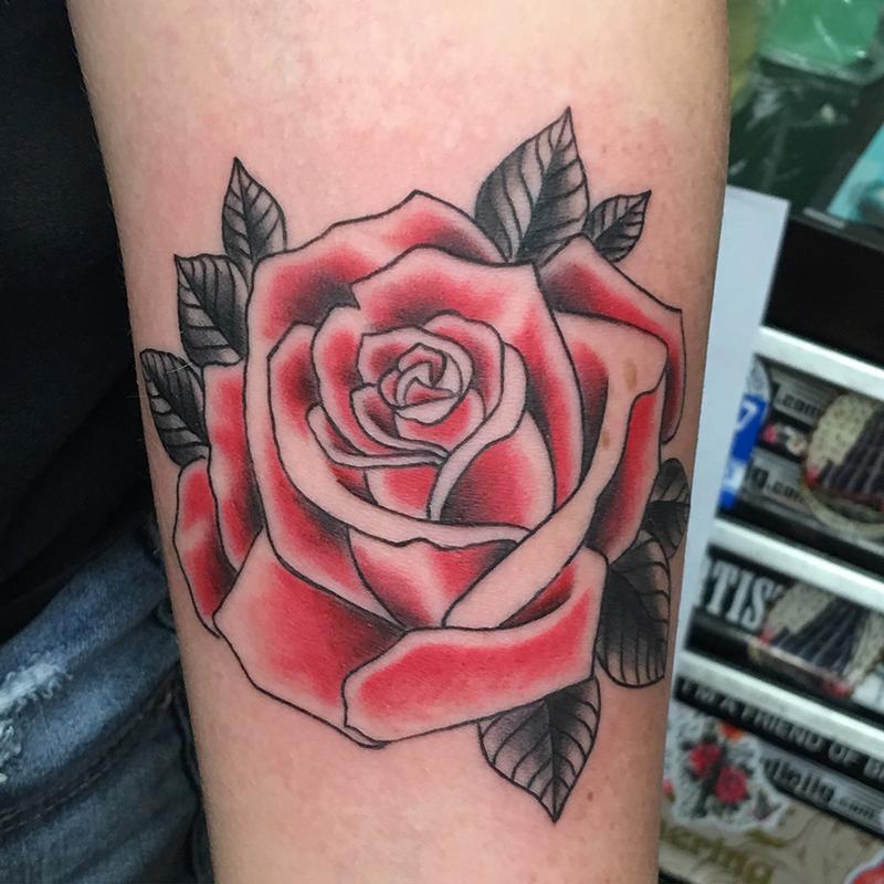rose red by Pineapple TattooNOW